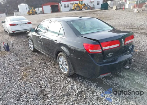 2012 Lincoln Mkz Hybrid from USA, damaged, VIN 3LNDL2L30CR806303